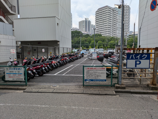 川口駅前第2駐輪場のイメージ