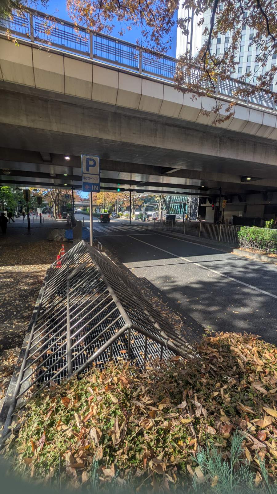 都庁オートバイ専用駐車場のイメージ