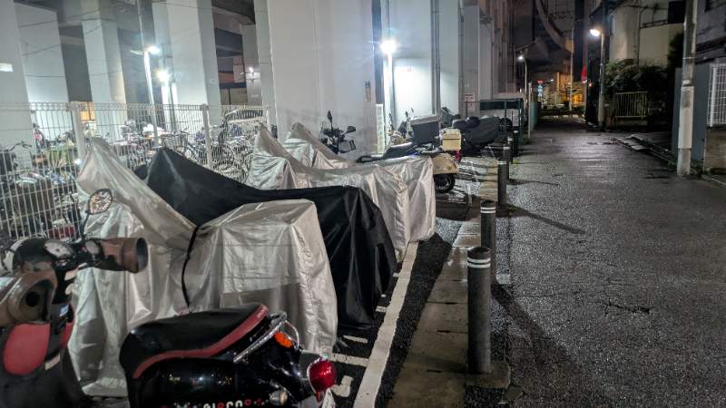 葛飾区青砥6丁目バイク駐車場のイメージ