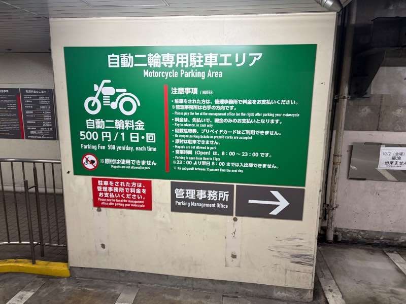 松戸駅西口地下駐車場のイメージ