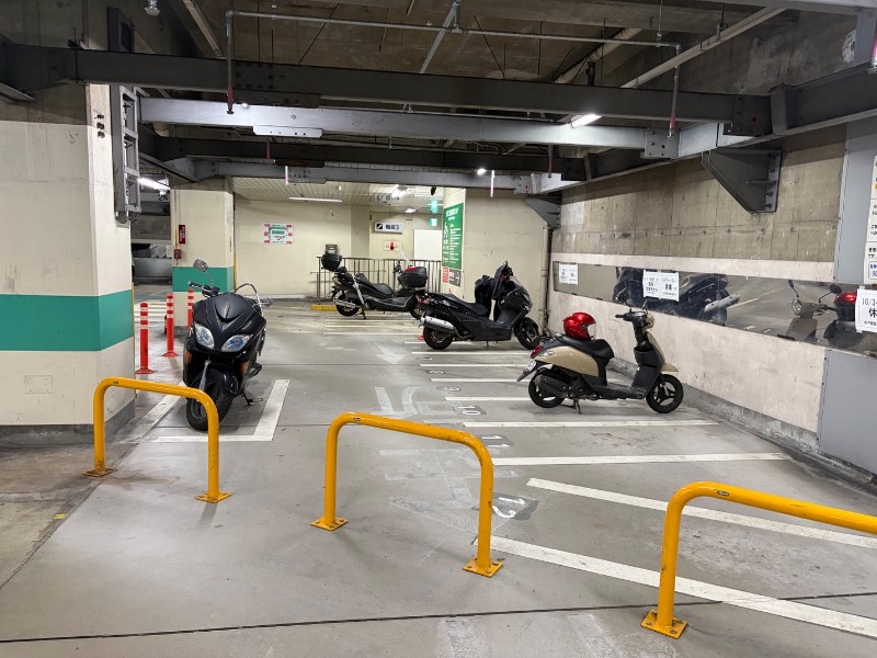 松戸駅西口地下駐車場のイメージ