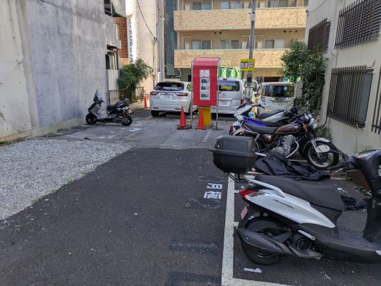 文京区本郷第二月極バイク駐車場のイメージ